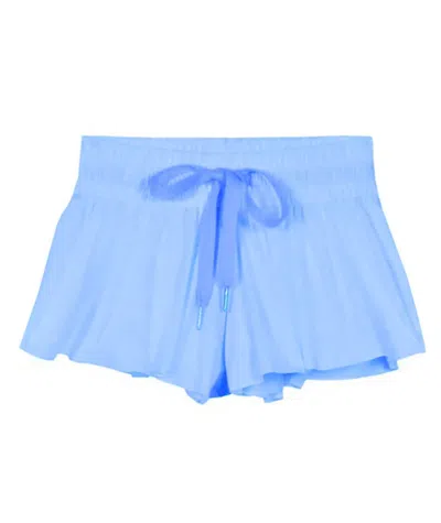 Katiejnyc Junior's Farrah Shorts In Periwinkle In Blue