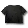Katiejnyc Junior Fearless Tee In Black Rhinestone Stars In Black
