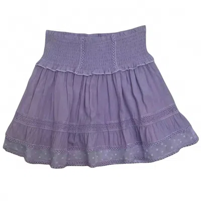 Katiejnyc Junior Lara Mini Skirt In Lilac In Purple