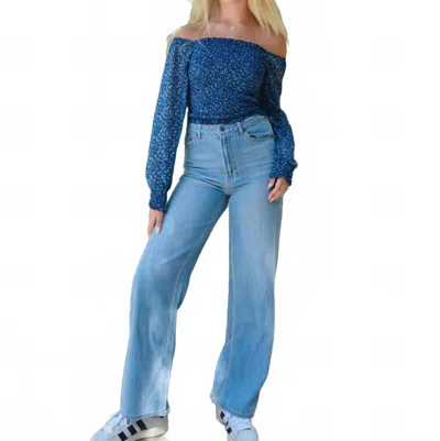 Katiejnyc Juniors Brooklyn Jeans In Light Wash In Blue