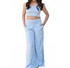 Katiejnyc Juniors Flora Pants In Evening Blue In Blue