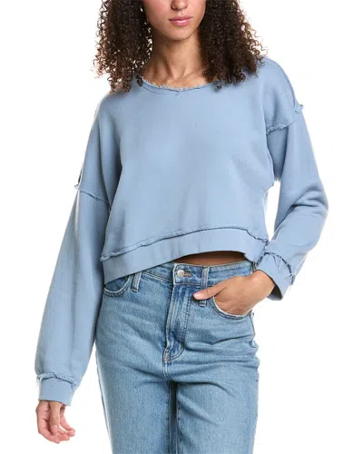 Katiejnyc Kerry Off-shoulder Top In Blue