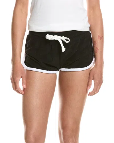 Katiejnyc Margot Terry Retro Short In Silver