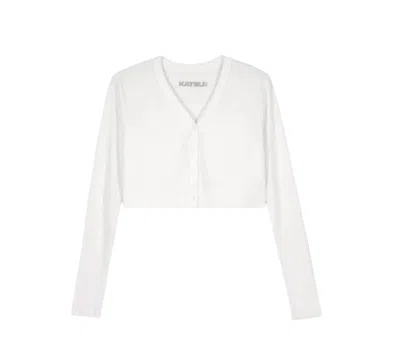 Katiejnyc Teen's Livi Cardigan In White