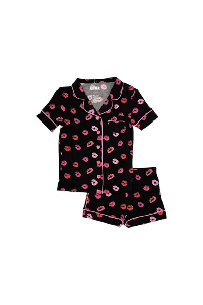 Katiejnyc Wome's Lynn Lips Pajamas In Black