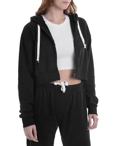 Katiejnyc Kids'  Women's Dylan Zip Crop Hoodie In Black