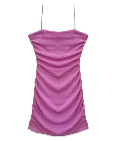 Katiejnyc Women's Kassidy Back Cutout Party Dress In Peony In Pink