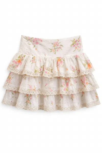 Katiejnyc Women's Melody Skirt In Vintage Wildflower In Multi