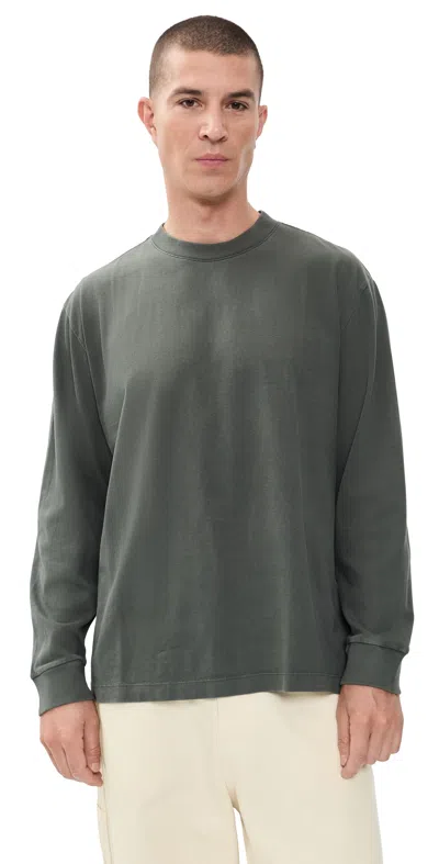 Katin Box Fit Long Sleeve Tee Black Vintage Wash