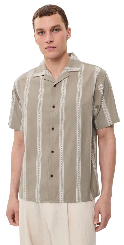 Katin Cedar Shirt Moss In Multi