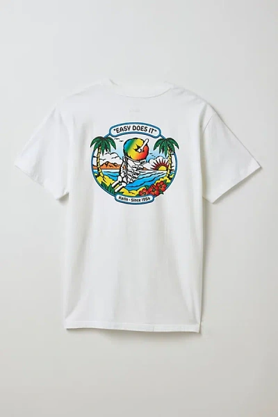 Katin Chillin Graphic Tee In White, Men's At Urban Outfitters
