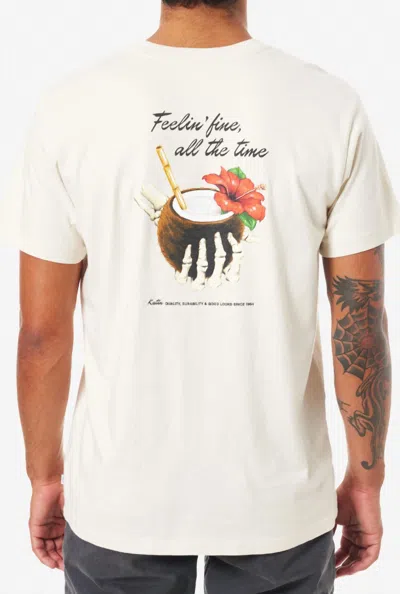 Katin Coco Tee In Vintage White