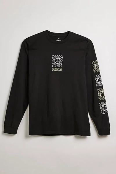 Katin Communal Long Sleeve Tee In Black, Men's At Urban Outfitters