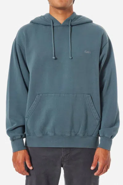 Katin Drawstring Embroidered Hoodie In Hydro In Multi
