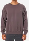 KATIN EMBROIDERED CREWNECK SWEATSHIRT IN DARK AURALITE