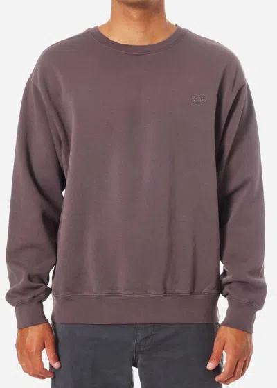 Katin Embroidered Crewneck Sweatshirt In Dark Auralite In Multi