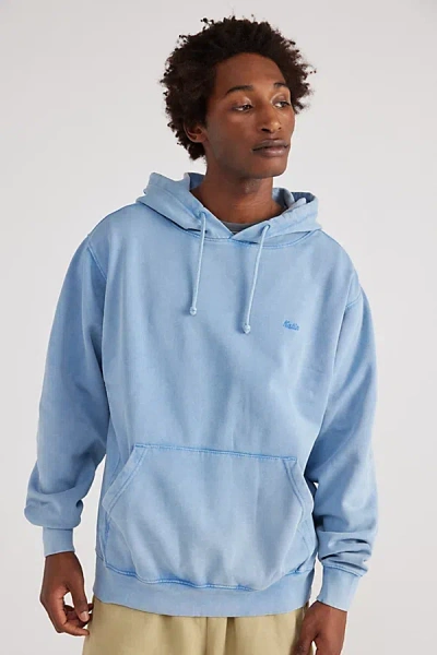 Katin Embroidered Pullover Hoodie Sweatshirt In Bay Blue Sand Wash, Men's At Urban Outfitters