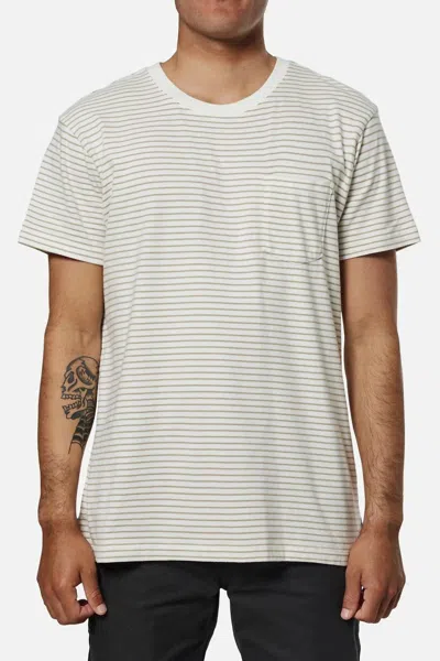 Katin Finley Pocket Tee In Aluminum In Multi