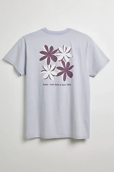 Katin Flow Tee In Lavender Sand Wash, Men's At Urban Outfitters