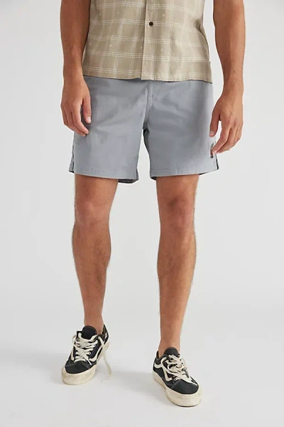 Katin Frank Chino Short In Stone, Men's At Urban Outfitters In Blue