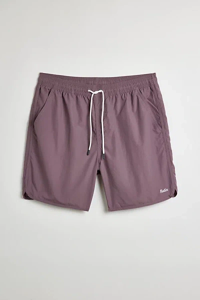 Katin Fraser Volley Short In Auralite, Men's At Urban Outfitters In Purple