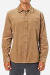 Katin Granada Corduroy Shirt In Elmwood In Multi
