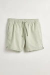 Katin Isaiah Linen Local Short In Olive, Men's At Urban Outfitters