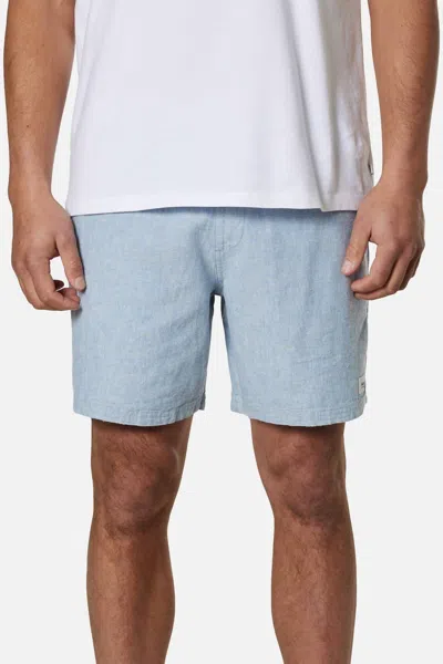 Katin Isaiah Local Faux Fly Shorts In Spring Blue