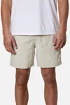 Katin Isaiah Local Short In Light Gray In White