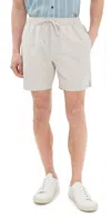 Katin Isaiah Local Short In Light Gray In White