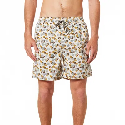 Katin Men's Fields Volley Short In Vapor Gray In Multi