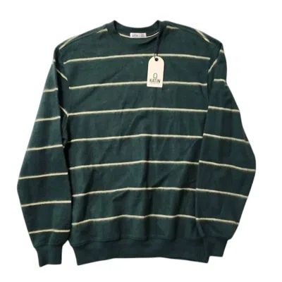 Katin Men's Parks Sweatshirt In Thyme In Green