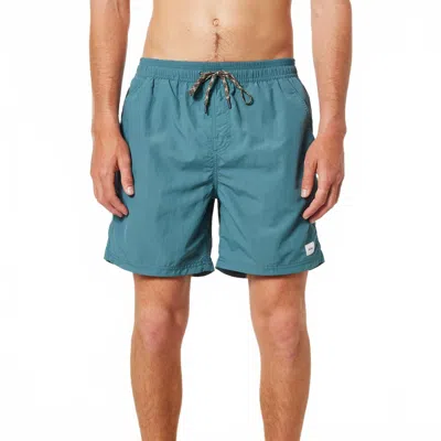 Katin Men's Poolside Volley Short In Hydro In Blue