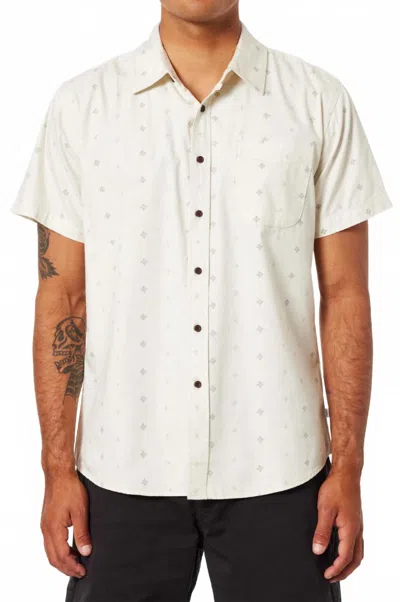 Katin Men's Sol Shirt In Sugar In White