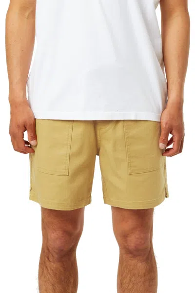 Katin Men's Trails Short 6.5" In Driftwood In White