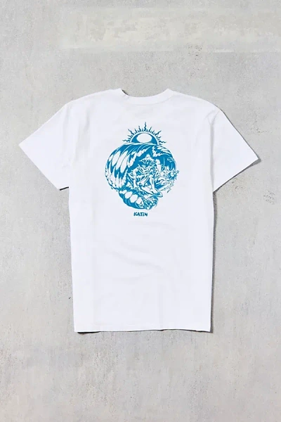 Katin Merlin Graphic Tee In White, Men's At Urban Outfitters