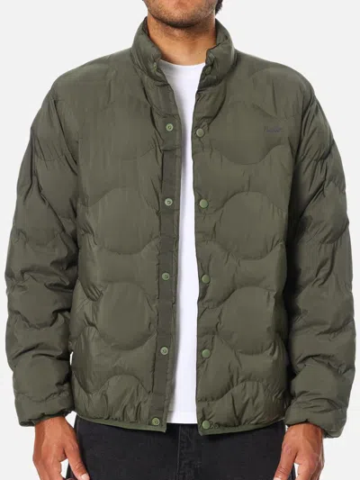 Katin Otg Ross Puffer Jacket In Lead In Green