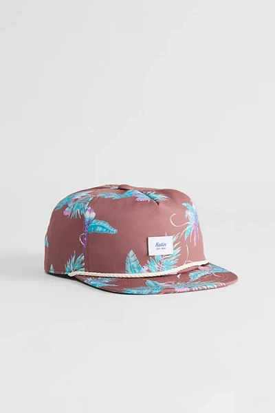 Katin Paradise Baseball Hat In Rust, Men's At Urban Outfitters In Brown