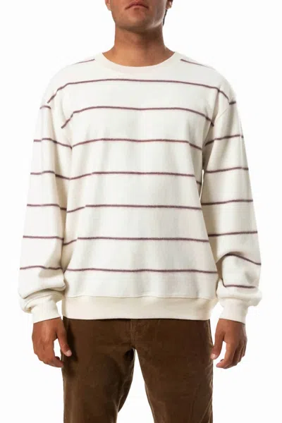 Katin Parks Crew Sweatshirt In Vapor Grey In White