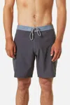 Katin Plank Surf Trunk In Black Wash In Black