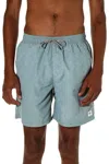 Katin Reverb Volley Trunk Short In Blue Surf In Multi