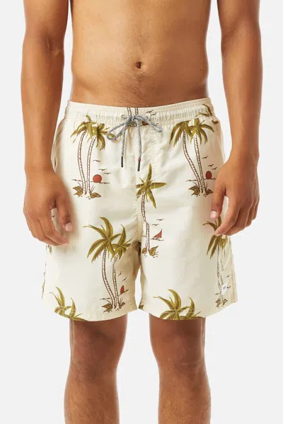 Katin Schooner Volley Trunk In Wool In Multi
