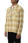 Katin Shiloh Flannel Overshirt In Ermine In Multi