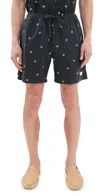 Katin Shine Local Shorts 7 Black Wash In Black Wash
