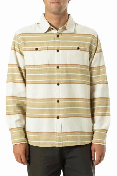 Katin Sierra Flannel Shirt In Wool In Multi