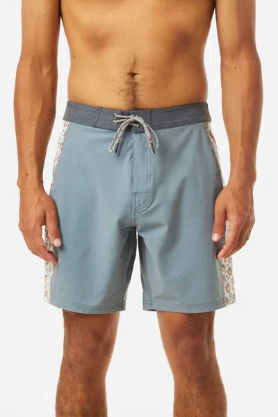 Katin Sparky Surf Trunk In Soot In Multi