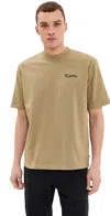 Katin Trabajo Relaxed Tee Covert Green Pigment Dye In Covert Green Pigment Dye