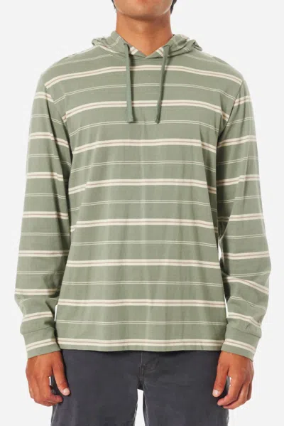 Katin Travis Hide Pullover In Sea Gray In Green
