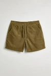 Katin Ward Waffle Cord Short In Khaki, Men's At Urban Outfitters