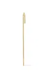 Katkim 18k Yellow Gold Thread Single Ear Pin In Gold